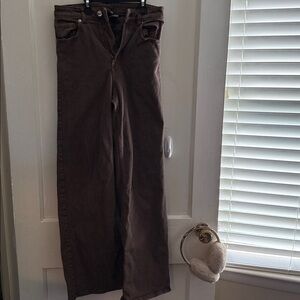 BDG Brown Wide Leg Women's Jeans